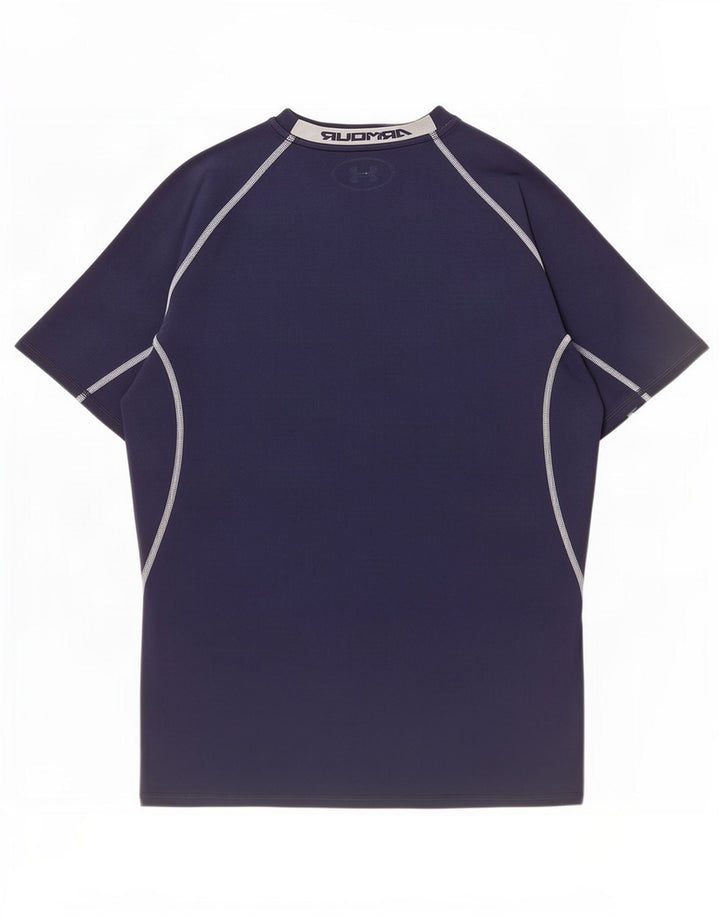 Tricou Under Armour Compression Graphic pentru bărbați Top XL Bleumarin