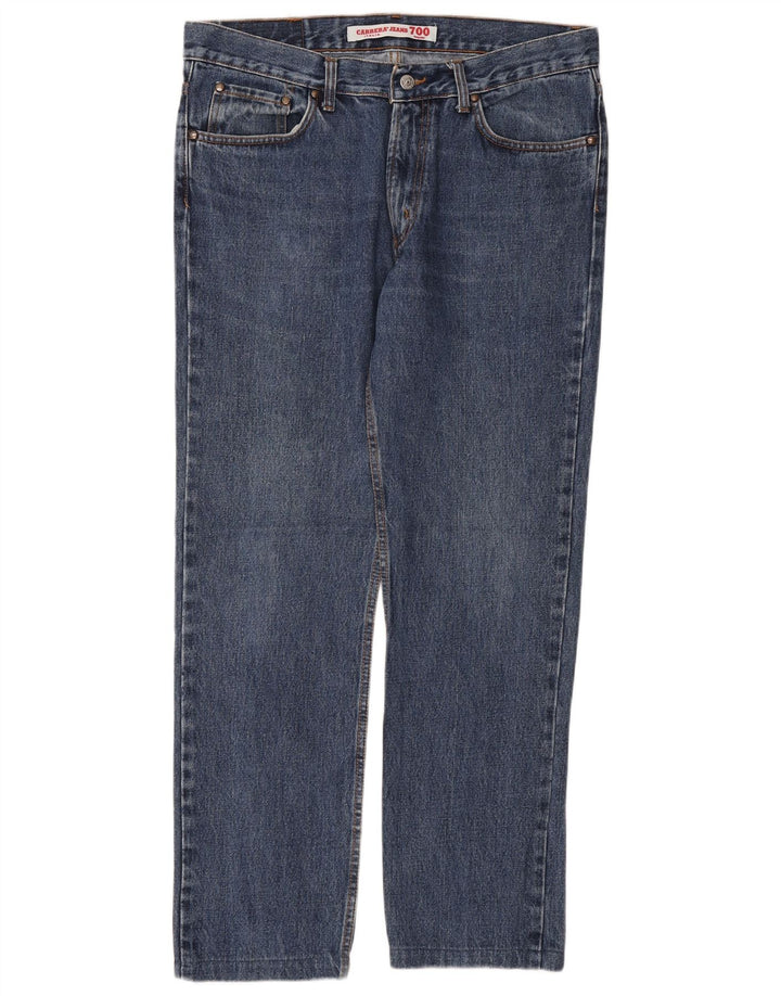 CARRERA Mens 700 Regular Straight Jeans W36 L30  Blue Cotton