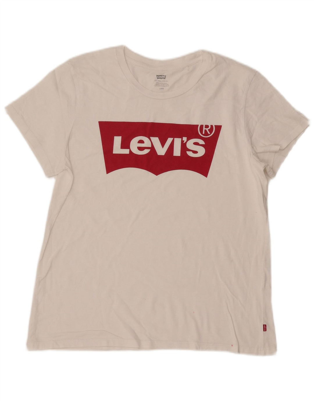 Tricou grafic Levi's pentru femei Top UK 16 Large White