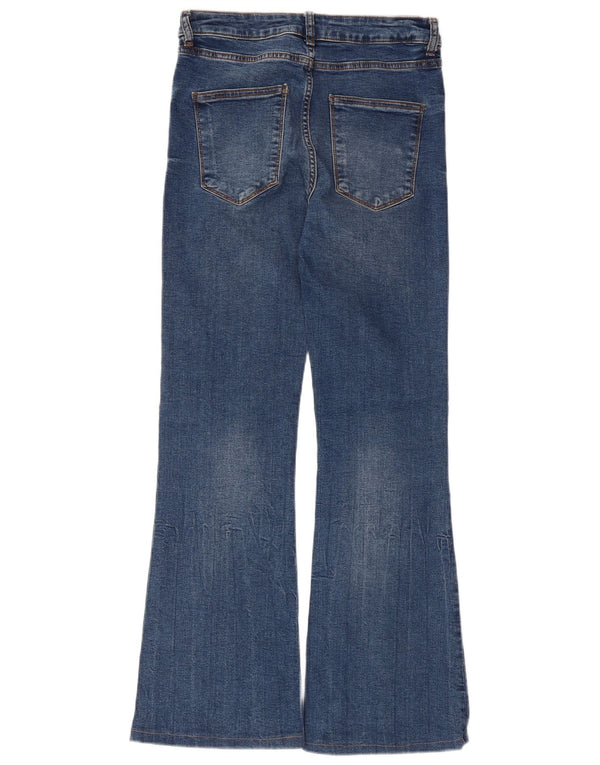 Blugi evazați pentru femei Zara EU 40 Medium W30 L30 Albastru