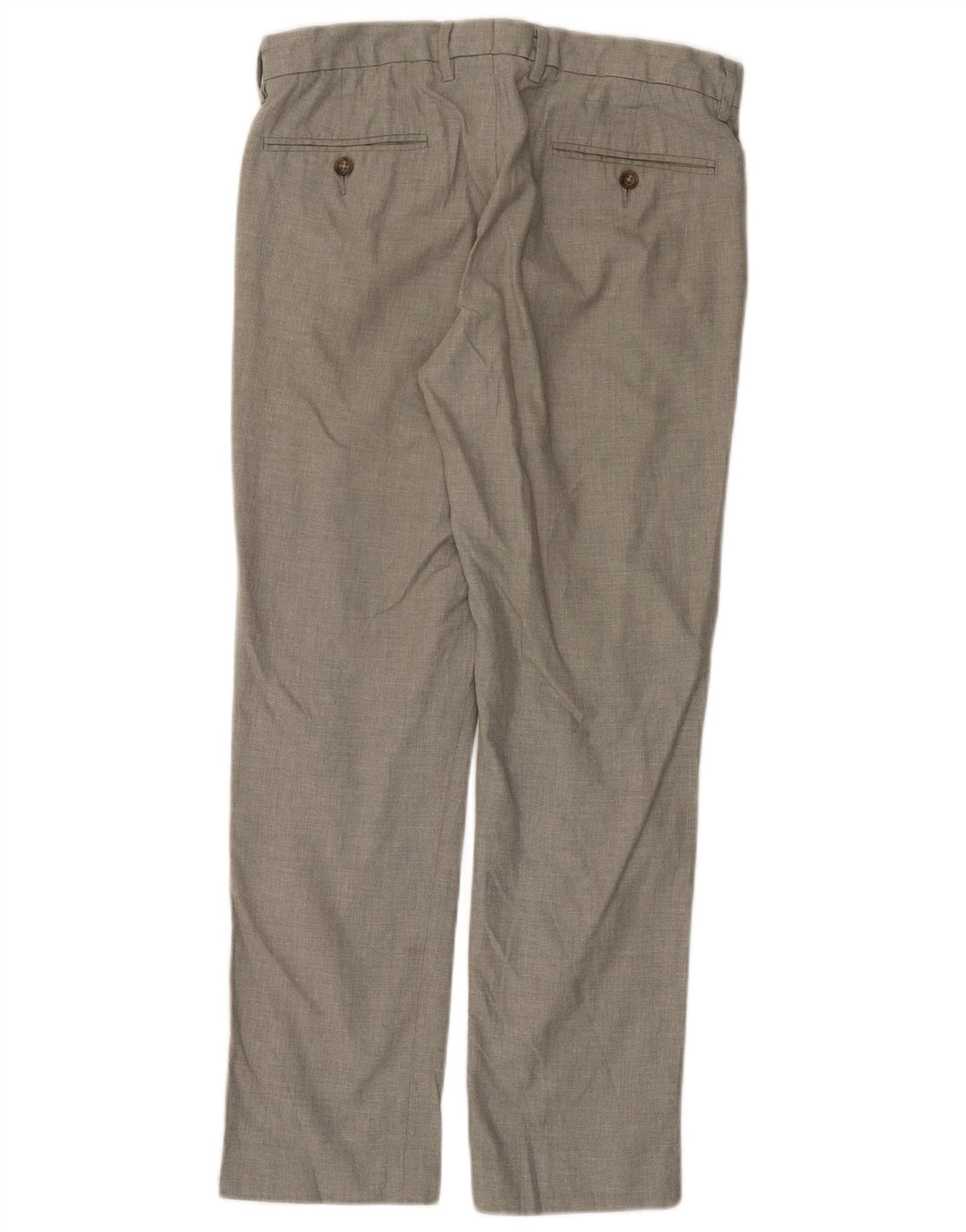 Pantaloni chino drepti BOWERY pentru bărbați J. CREW L31 L30 bumbac gri