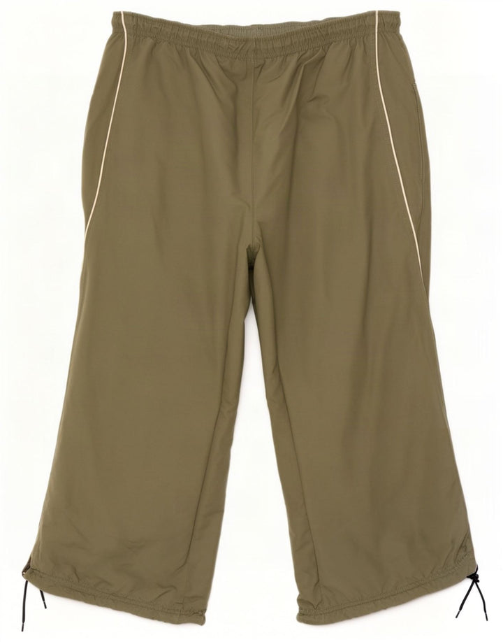Pantaloni de trening Capri pentru bărbați Nike XL, verde, poliester