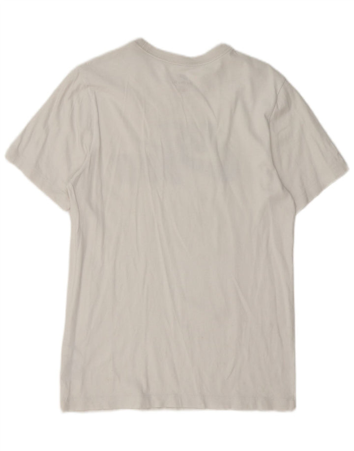 Tricou grafic Nike pentru bărbați Top mic, alb, bumbac
