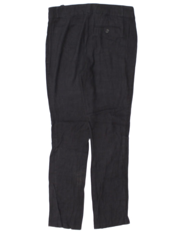 Pantaloni casual pentru femei Marks & Spencer UK 10 Small W32 L29 Bleumarin