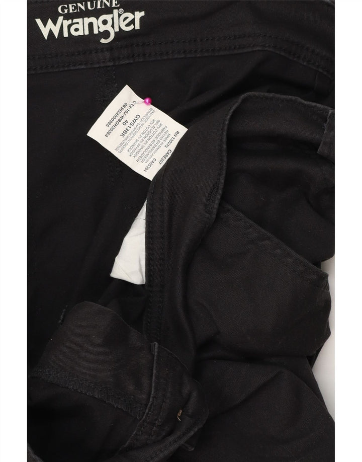 Pantaloni scurți cargo WRANGLER pentru bărbați W40 XL, bumbac negru