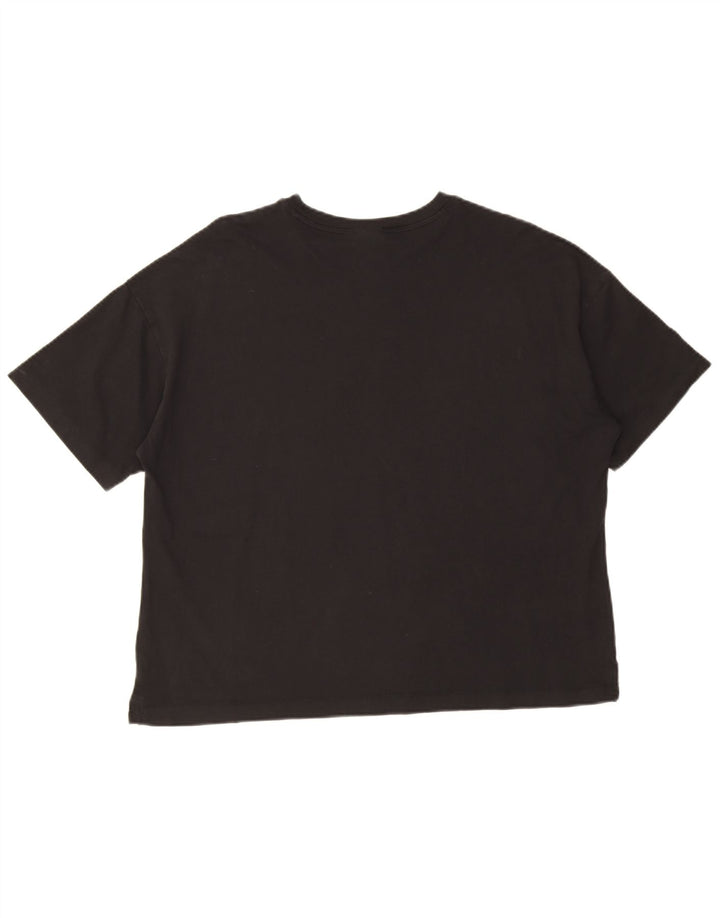 Tricou grafic supradimensionat pentru femei Champion UK 16 Large Black
