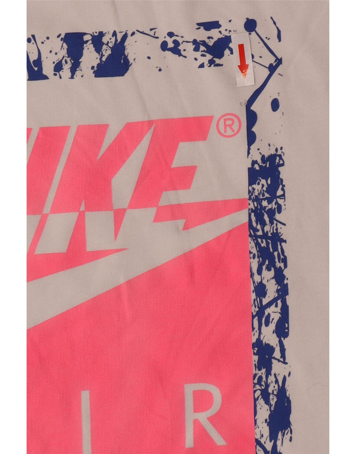 Tricou grafic pentru bărbați Nike Top 2XL Bumbac alb