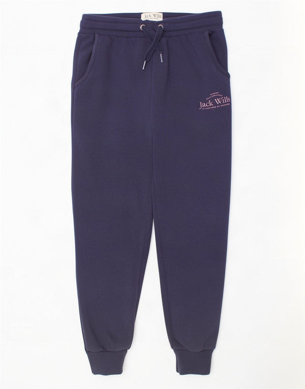 Jack Wills Fete Grafic Pantaloni de trening Pantaloni de jogging 8-9 Ani Bleumarin