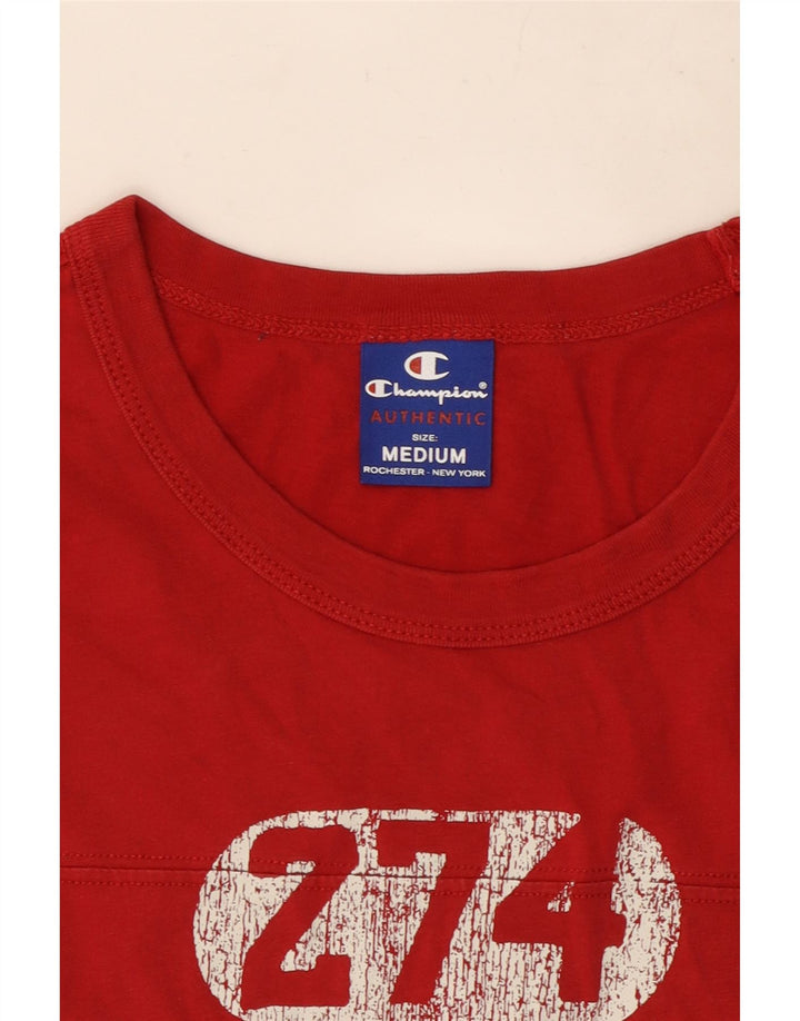 Tricou grafic pentru bărbați Champion Top Medium Red