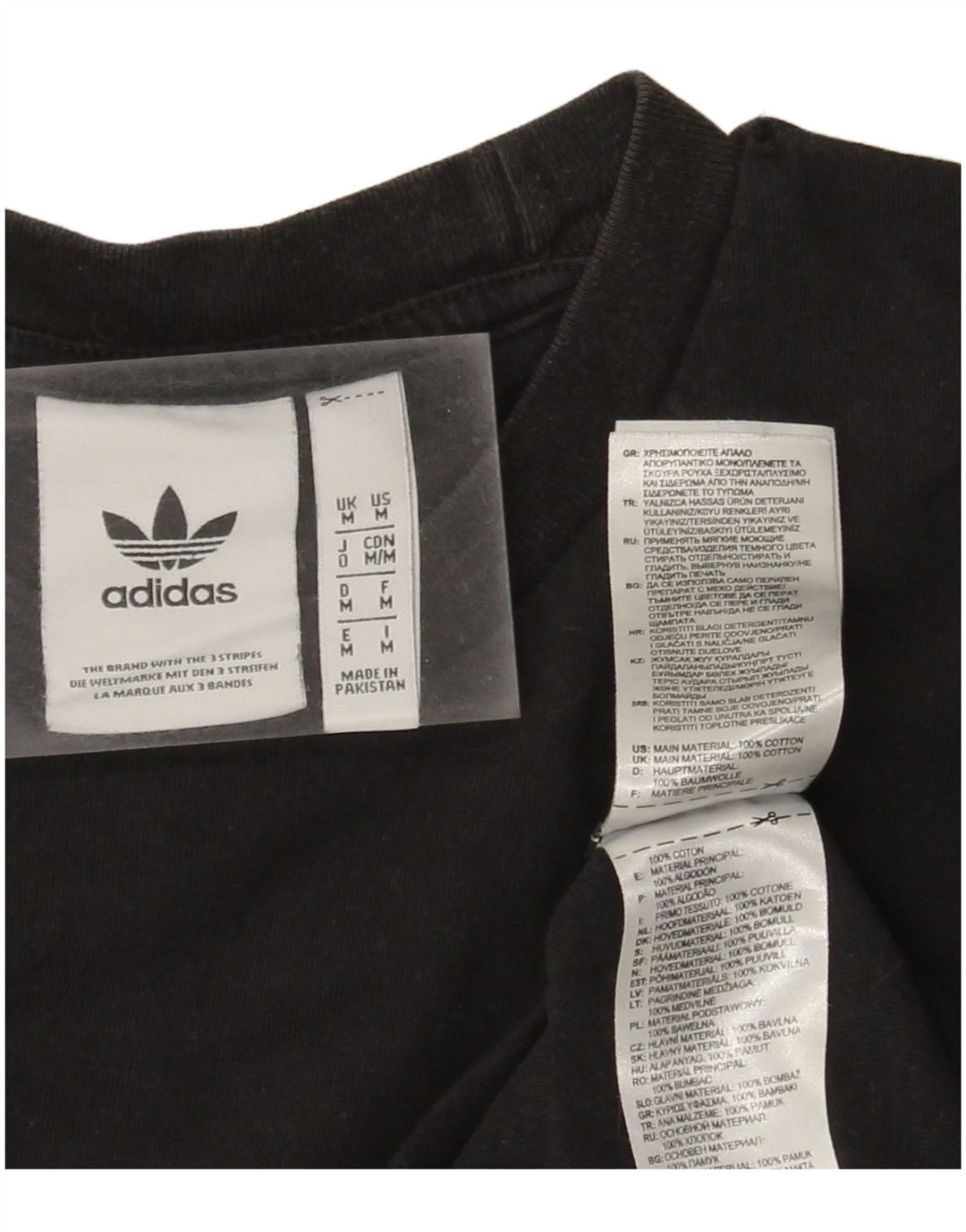 Tricou grafic Adidas pentru bărbați Top mediu negru bumbac