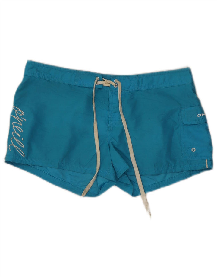 Pantaloni scurți de înot cu grafic O'Neill pentru femei US 5 Small Blue Poliester