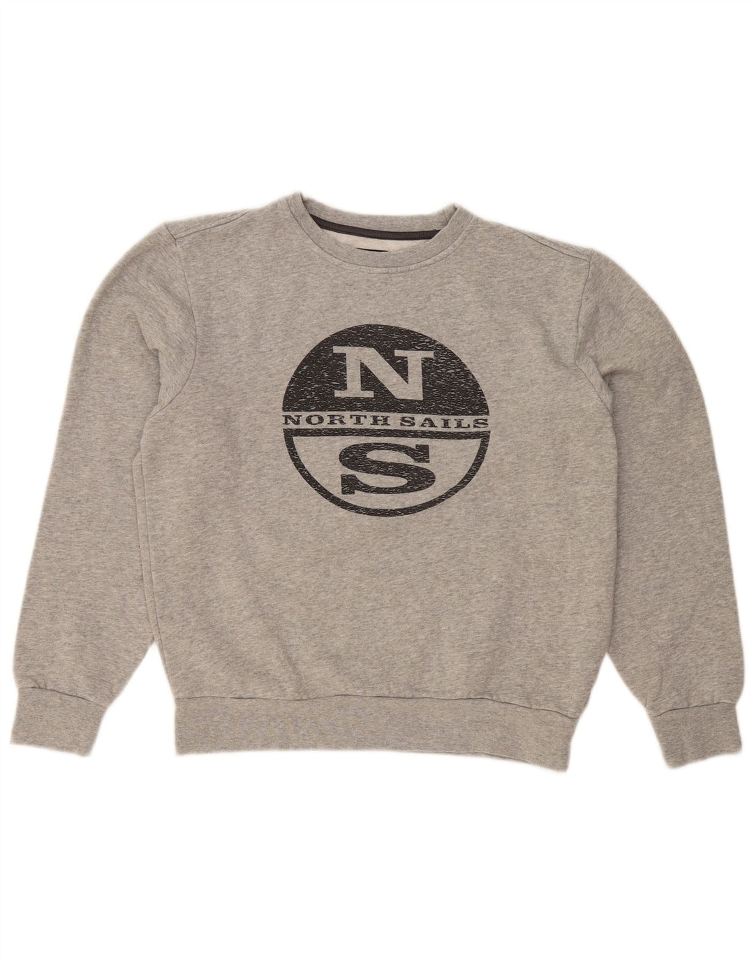 NORTH SAILS Pulover cu grafic pentru femei UK 14 Medium Grey Flecked