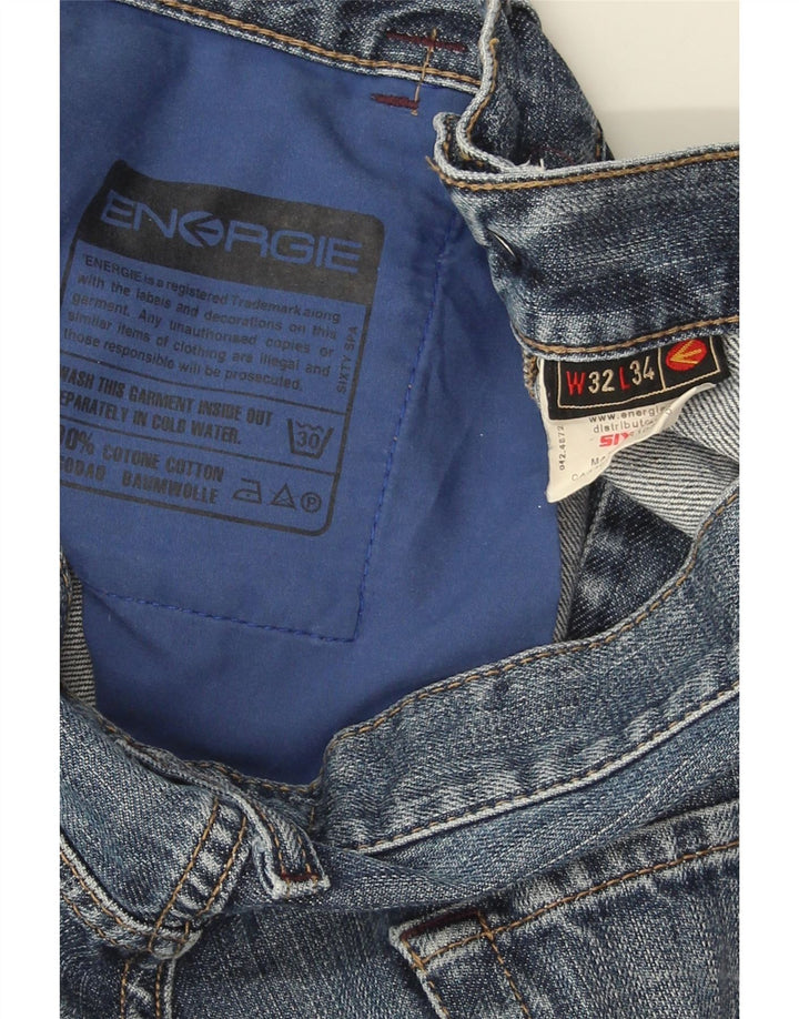 Blugi subțiri pentru bărbați Energie L32 L34 Bumbac albastru