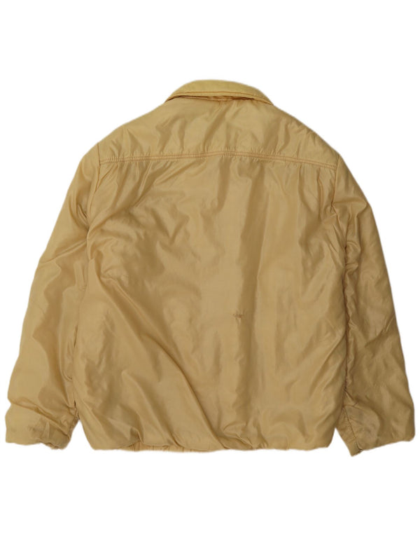 Bomber reversibilă vintage pentru bărbați UK 36 Bej mic