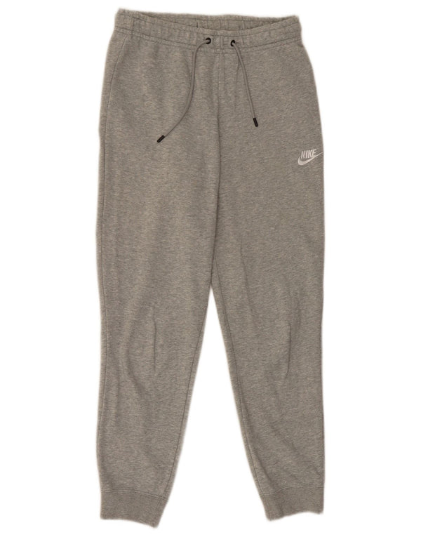 Pantaloni de trening pentru femei Nike Joggeri UK 10 Bumbac gri mic