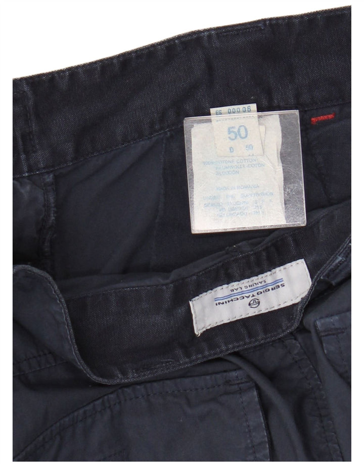 Bermudă pentru bărbați Sergio Tacchini Cargo IT 50 Large W30 Bumbac bleumarin