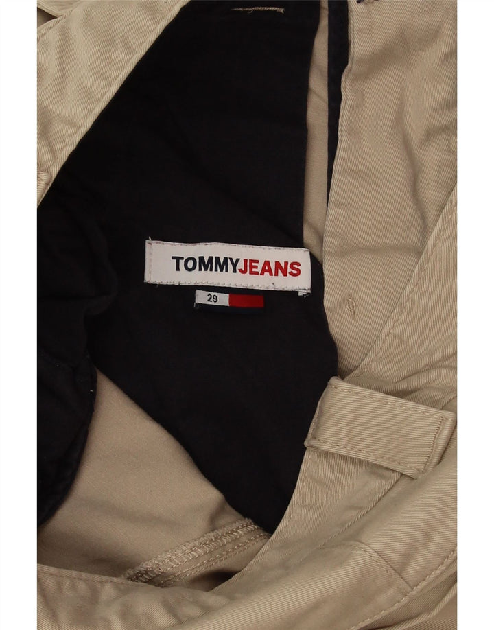 Pantaloni scurți chino Tommy Hilfiger pentru bărbați W29 Small Beige Bumbac