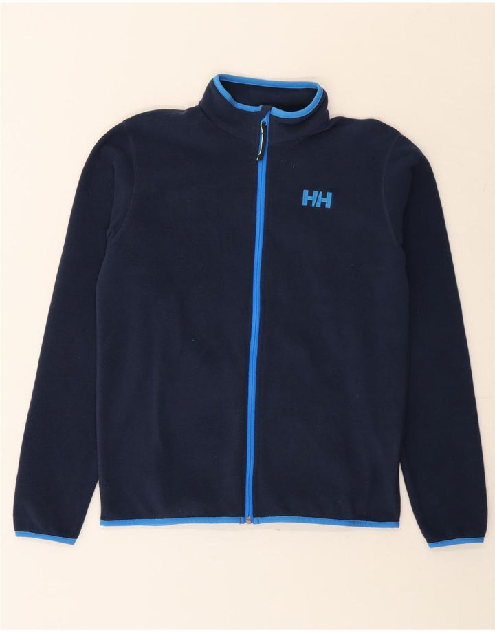 Jachetă fleece pentru băieți HELLY HANSEN 15-16 ani, bleumarin, poliester