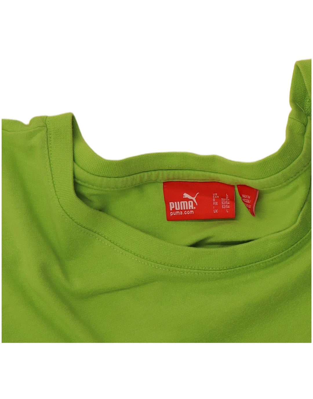 Tricou grafic Puma pentru bărbați Top Large Green Sports