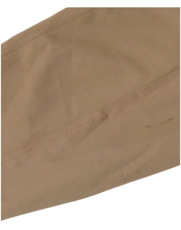 Crew Clothing Palton pentru femei UK 12 Medium Beige Bumbac
