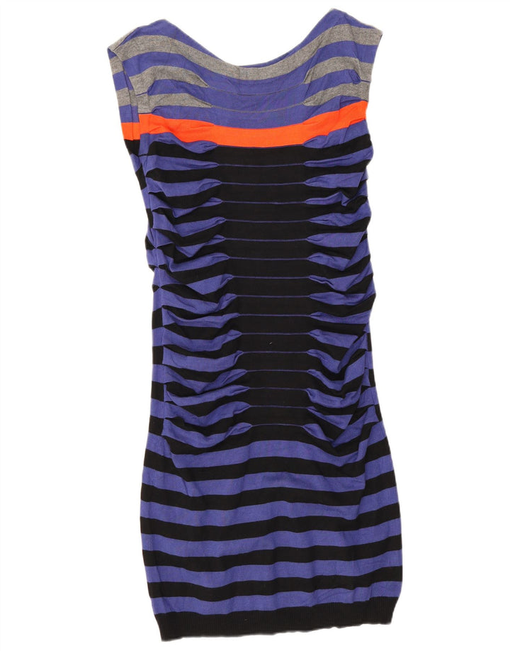 Rochie bodycon pentru femei Ted Baker Mărimea 3, viscoză cu dungi albastre medii