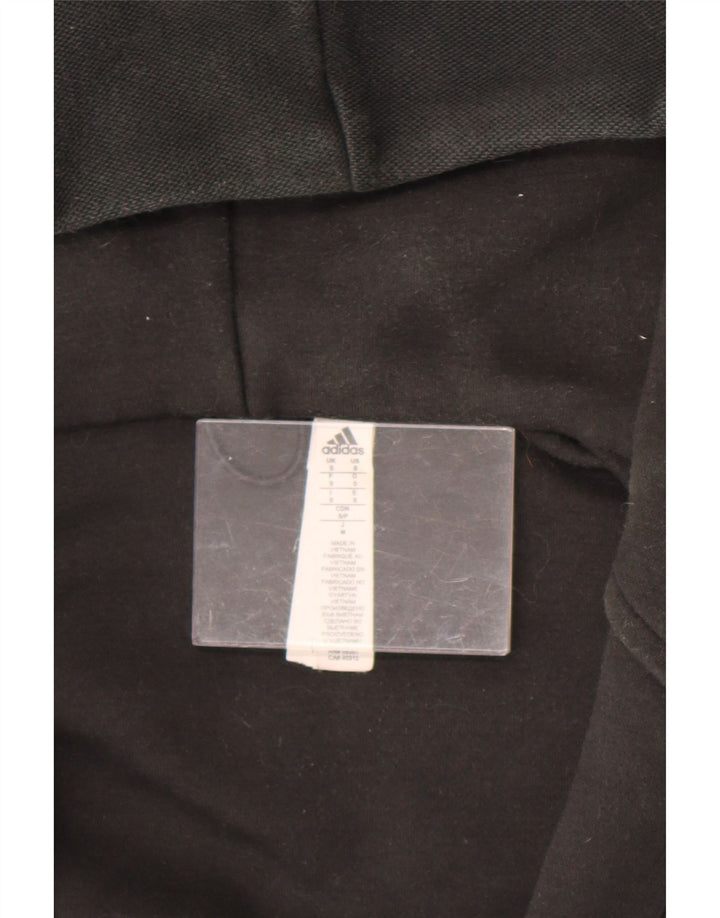 Pulover pentru bărbați Adidas Graphic, cu fermoar, poliester, negru