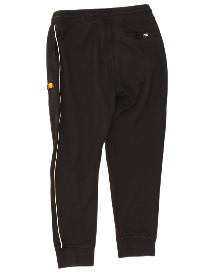 Pantaloni de trening pentru bărbați Ellesse Pantaloni de jogging, bumbac mediu negru