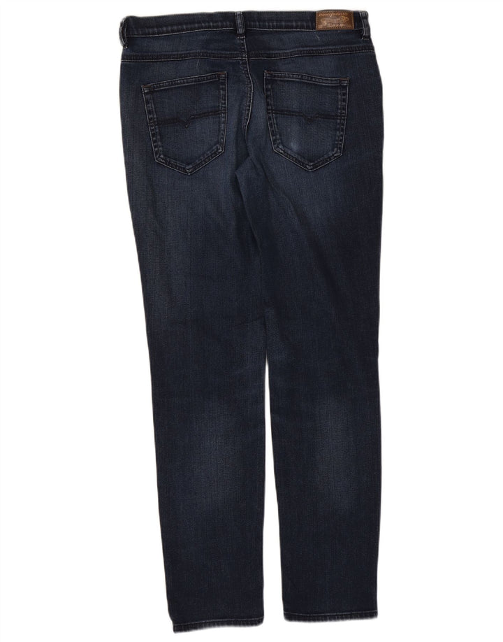 Blugi Drepți Drepți, Belthy Regular Slim, Drep, L30, Blumarin, Bumbac, Diesel