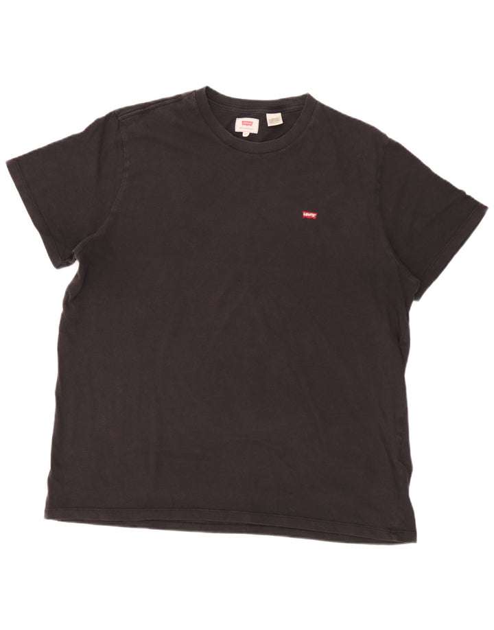 Tricou pentru bărbați Levi's Top 2XL bumbac negru