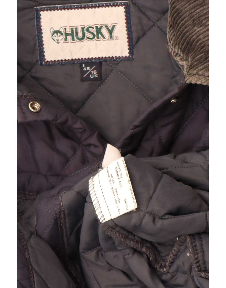 Jachetă matlasată pentru femei Husky UK 16, mare, albastru, poliamidă