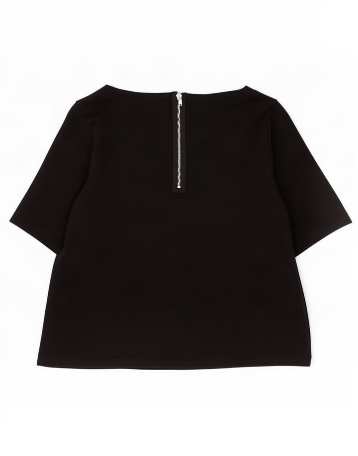 Bluză pentru femei Gap UK 10 Bumbac negru mic