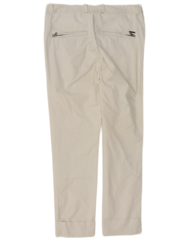 DIESEL Pantaloni de costum subțiri pentru femei L26 L25 alb