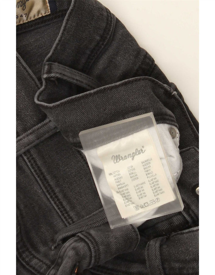 Blugi drepte stretch pentru bărbați Wrangler Texas W34 L30 bumbac gri