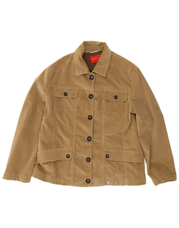 Jachetă pentru femei Krizia UK 16, mare, bej, bumbac