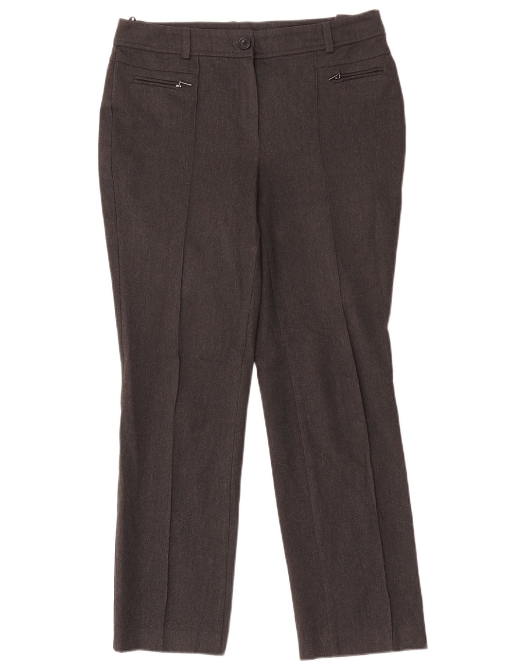 Pantaloni casual drepti pentru femei Marks & Spencer W32 L29 gri