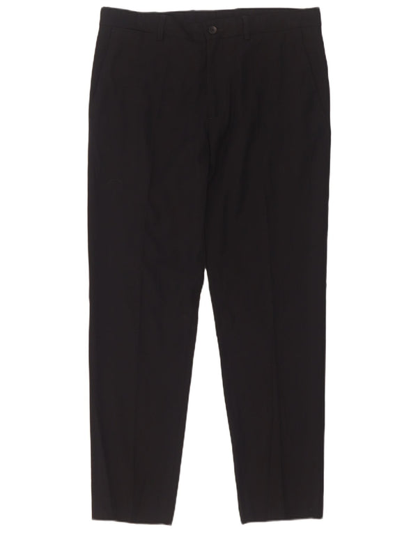 Pantaloni chino slim pentru bărbați Zara EU 40 Mediu L31 L29 Negru