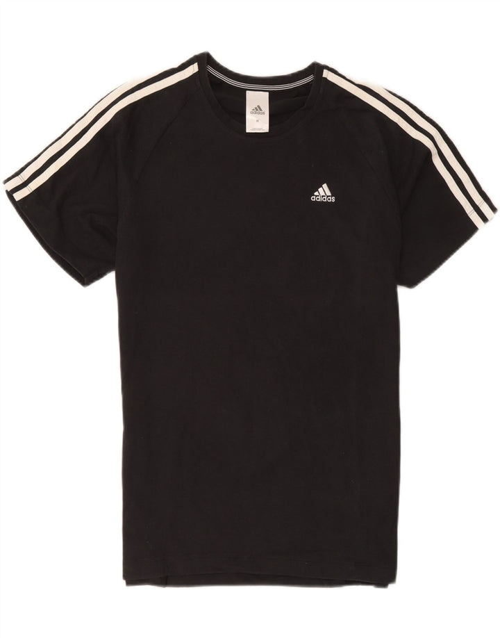 Tricou Adidas Climalite pentru bărbați, mărime medie, negru, bumbac