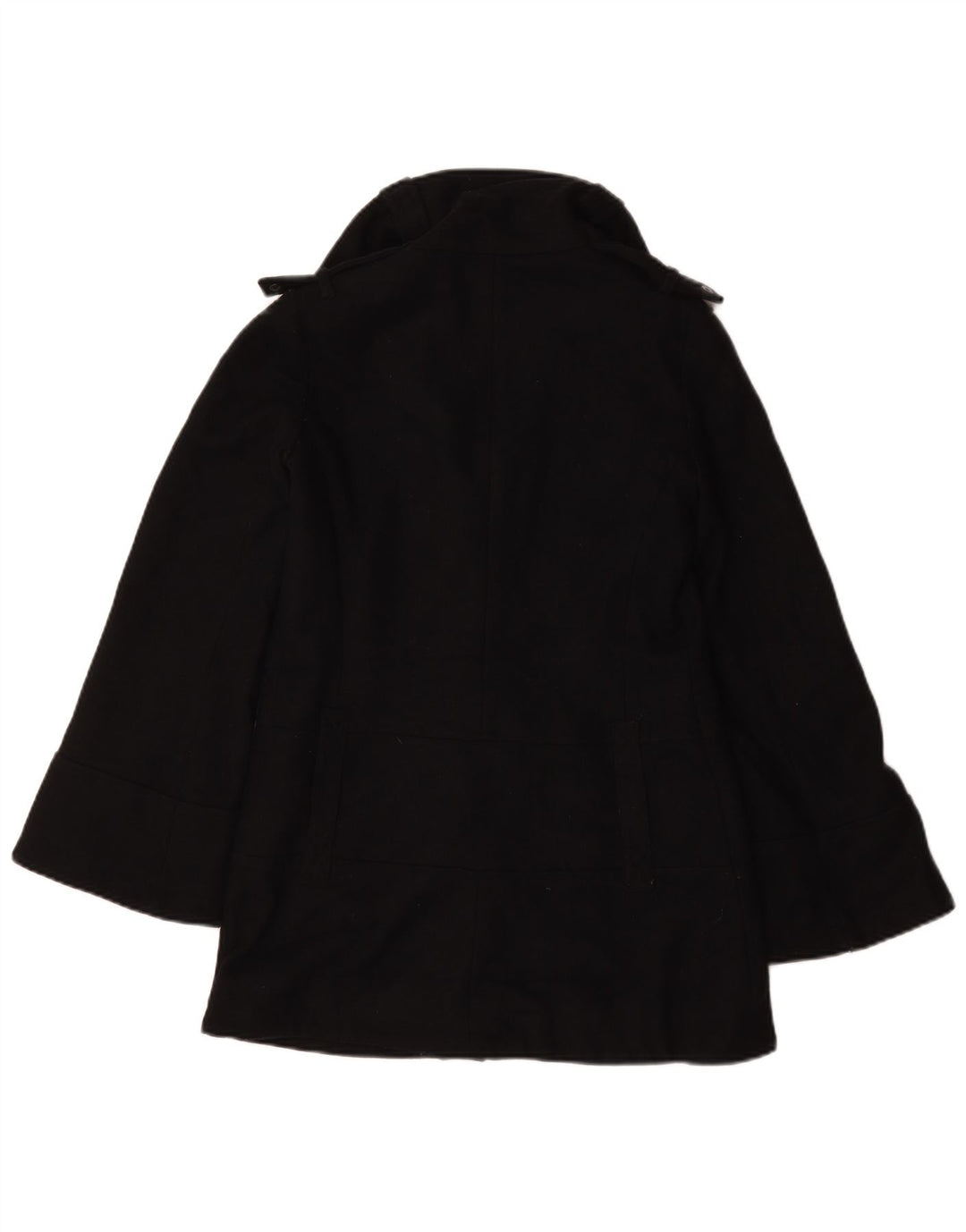 Palton supradimensionat pentru femei Topshop UK 6 XS poliester negru
