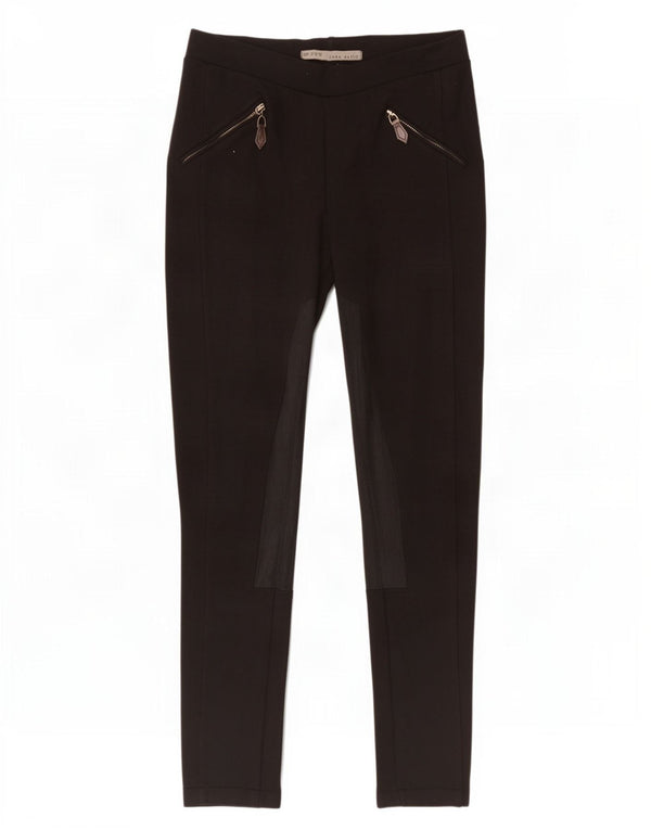 Leggings pentru femei Zara UK 12 Medium Black
