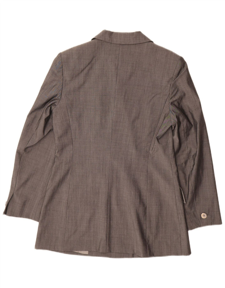 Jachetă pentru femei Laurel cu piept dublu EU 38 Lână nouă, gri mediu