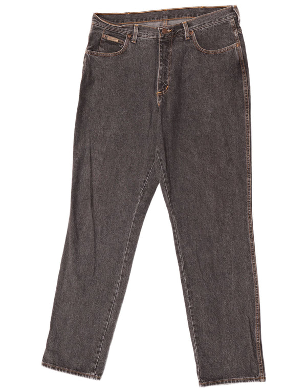 Blugi drepti pentru bărbați Wrangler Alaska W36 L34 bumbac gri