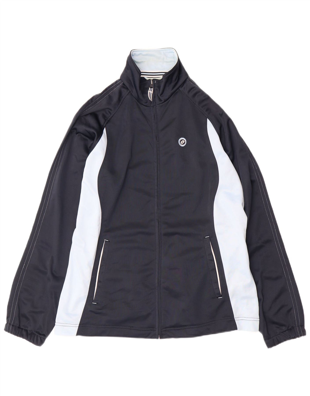 Trening complet pentru femei LOTTO UK 18 XL bleumarin poliester color bloc