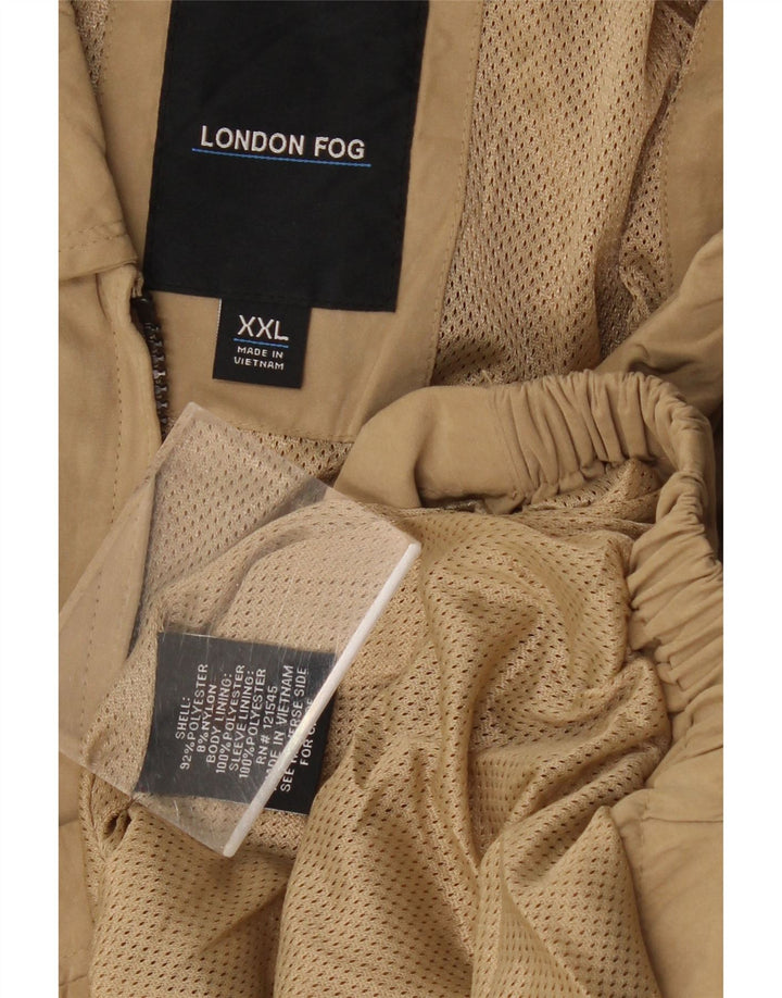 Bomber pentru bărbați London Fog UK 44 2XL Bej Poliester