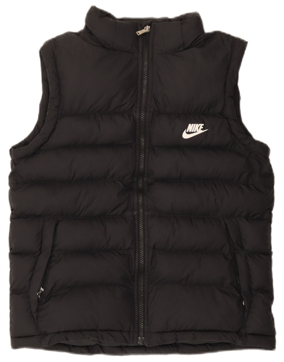 Gilet căptușit pentru băieți Nike 13-14 ani XL poliester negru
