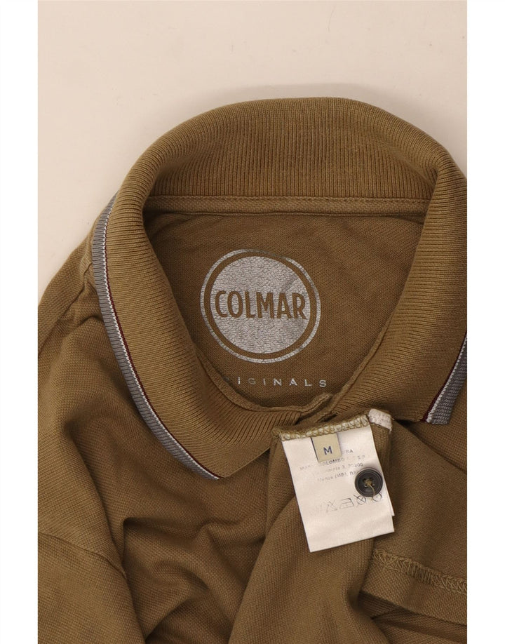 Tricou polo Colmar pentru bărbați, bumbac kaki mediu