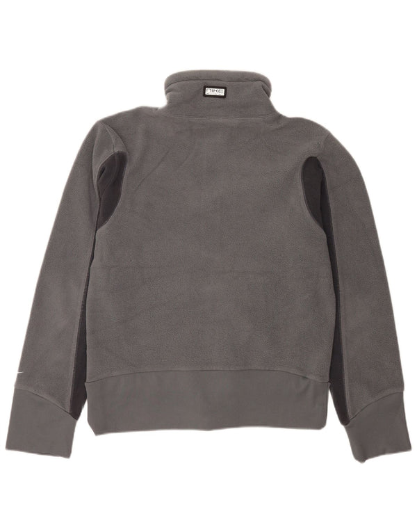 Jachetă fleece pentru bărbați Nike UK 36/38 Poliester mic gri
