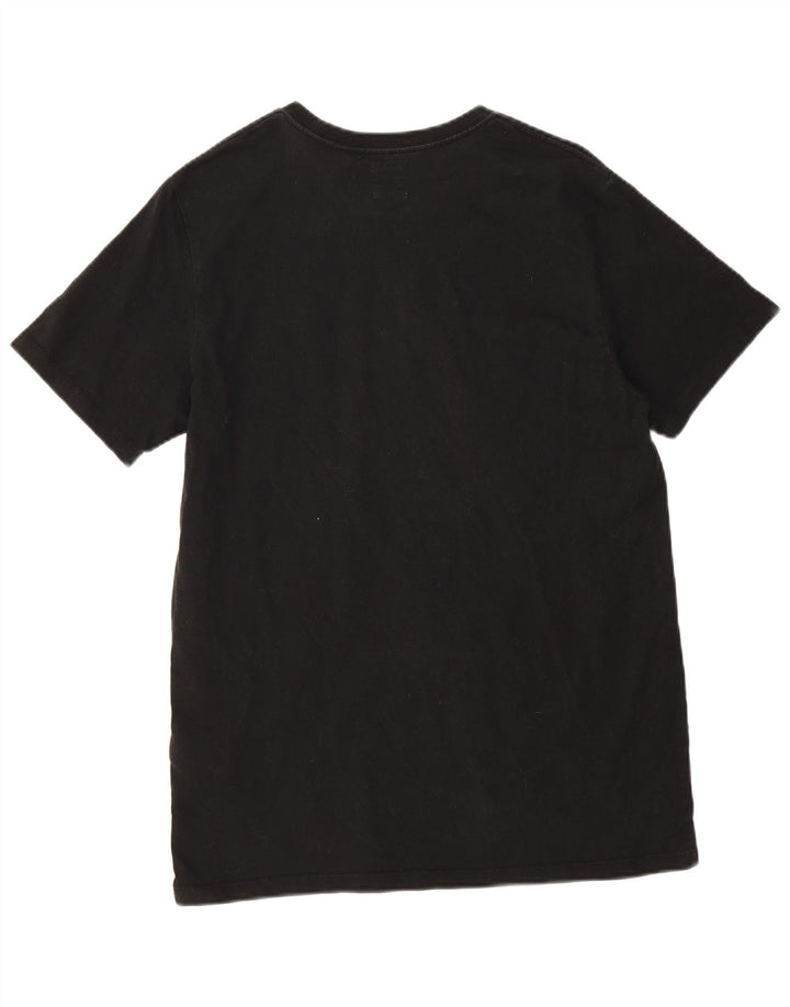 Tricou standard pentru bărbați Levi's Top mediu din bumbac negru