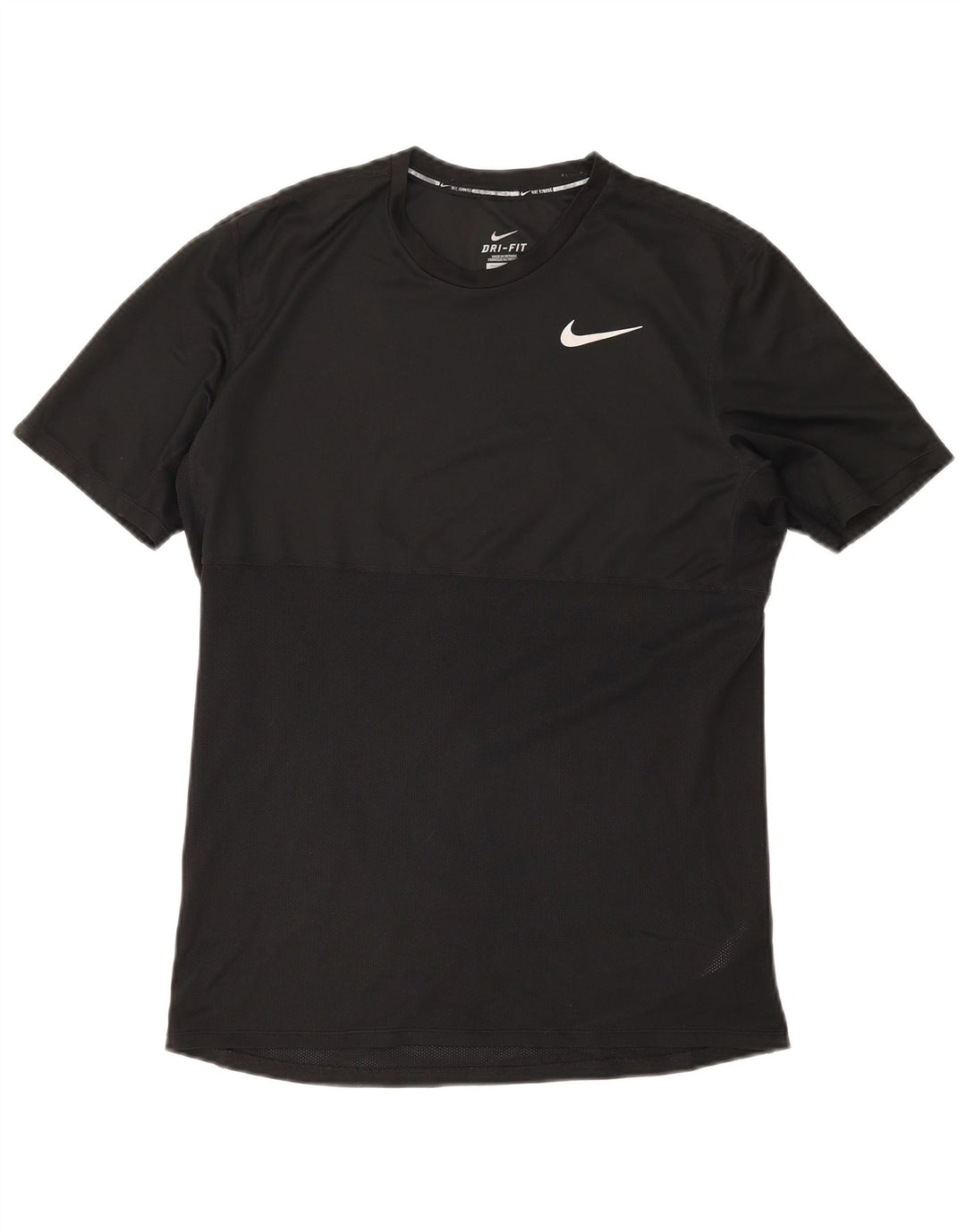 Tricou Nike Dri Fit pentru bărbați Top Mediu Negru Poliester Sport