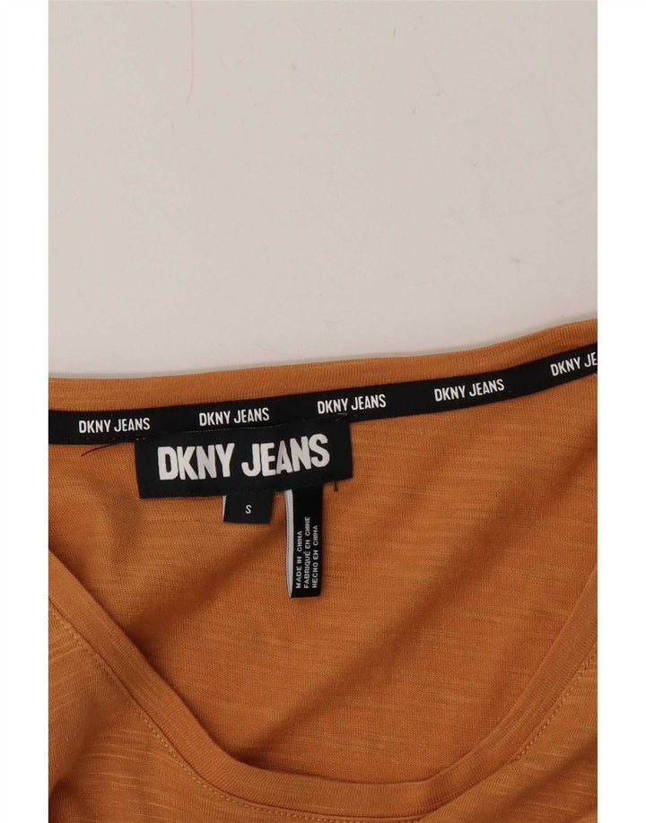 Bluză pentru femei Dkny UK 10 Small Brown Flecked