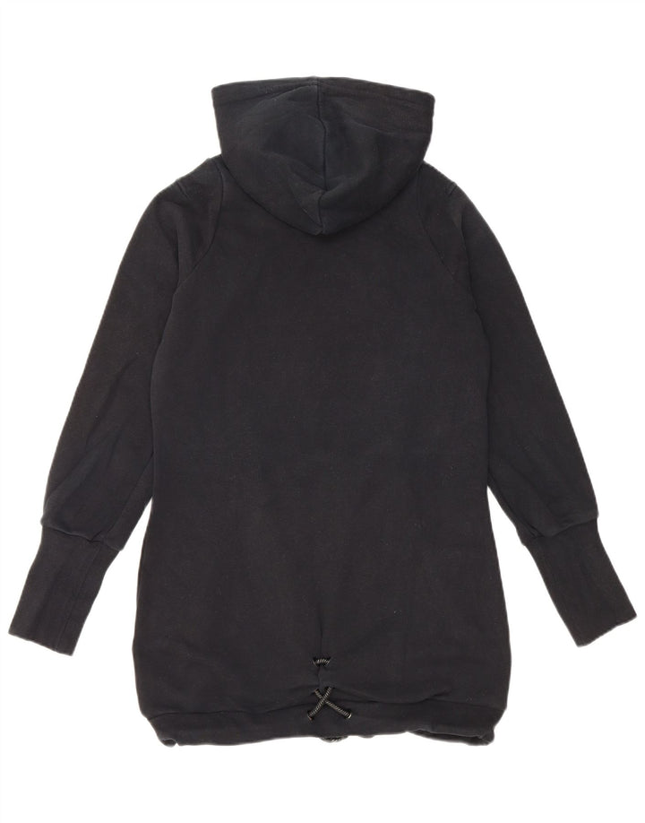 Pulover cu glugă grafic Adidas pentru femei IT 44 Medium Black